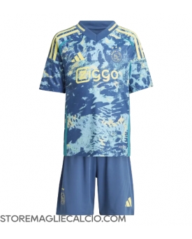 Ajax Maglia Gara Trasferta Repliche 2024-25 Bambino Maniche Corte